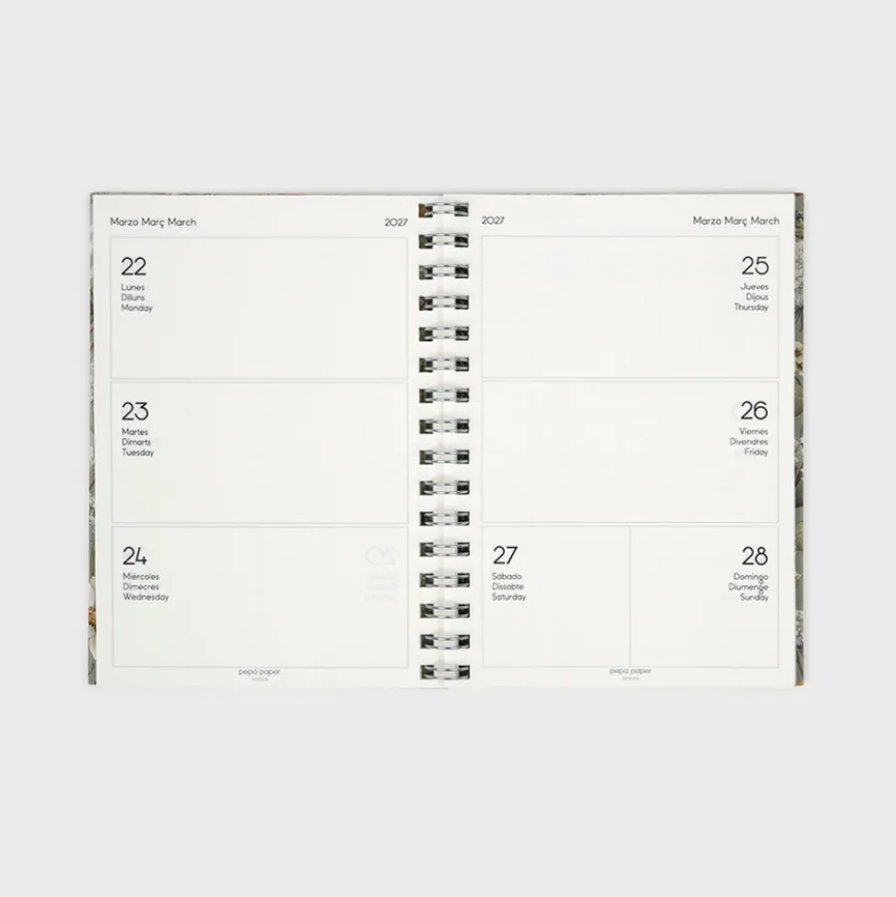 Agenda académica A5 2026-27 - Botanic Wild