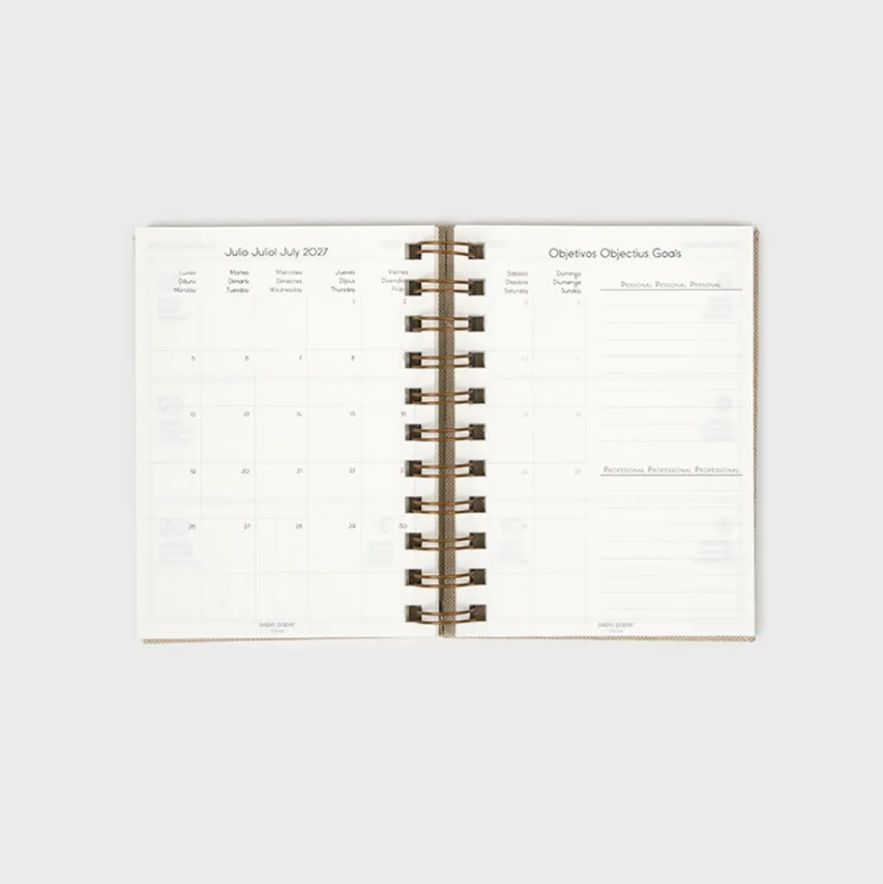 Agenda académica A6 2026-27 - Lemon Garden