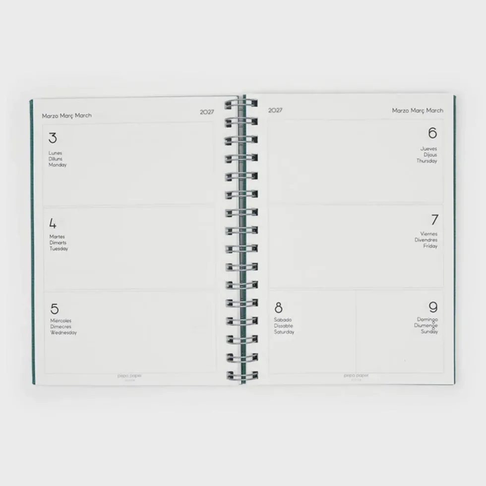 Agenda académica A5 2026-27 16 meses