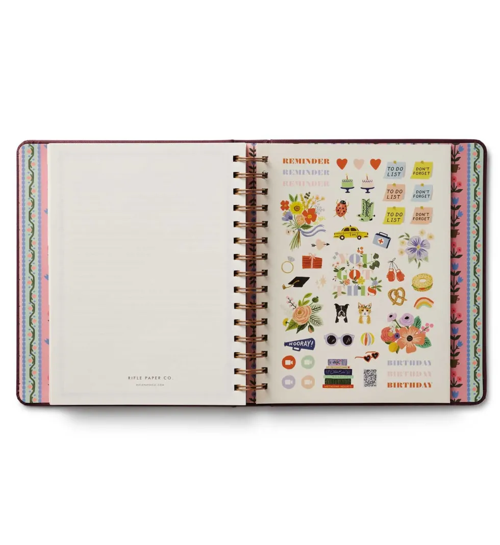 Agenda Académica 2026-2027 17 meses - Ladies Night Book Club - Rifle Paper Co