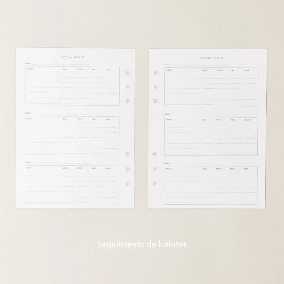 Agenda Personalizada 2026-2027