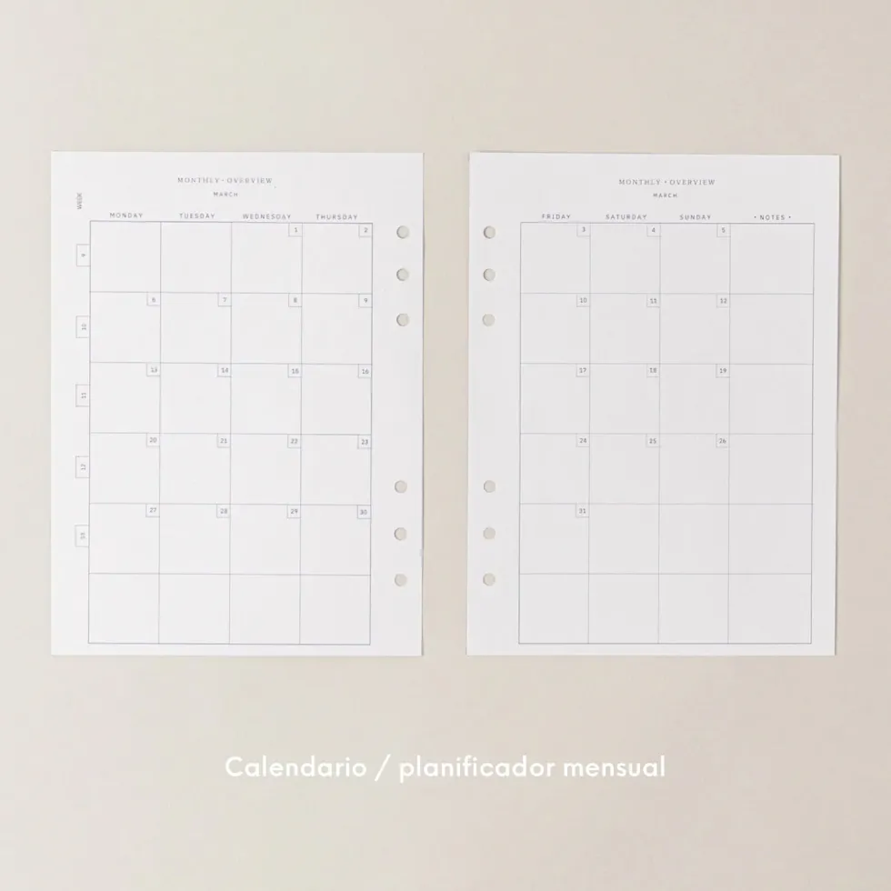 Agenda Personalizada 2026-2027