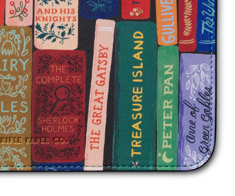 Alfomobrilla para ratón Bookshelf - Rifle Paper co.