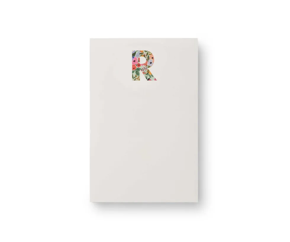Bloc de Notas con Iniciales A - Z - Rifle Paper Co