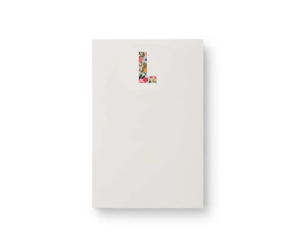 Bloc de Notas con Iniciales A - Z - Rifle Paper Co