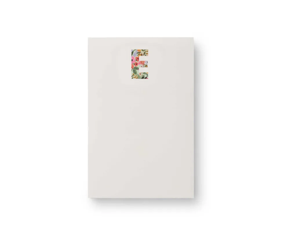 Bloc de Notas con Iniciales A - Z - Rifle Paper Co