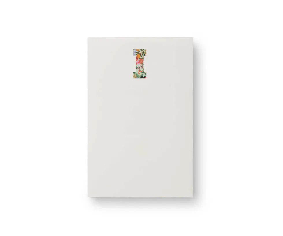 Bloc de Notas con Iniciales A - Z - Rifle Paper Co