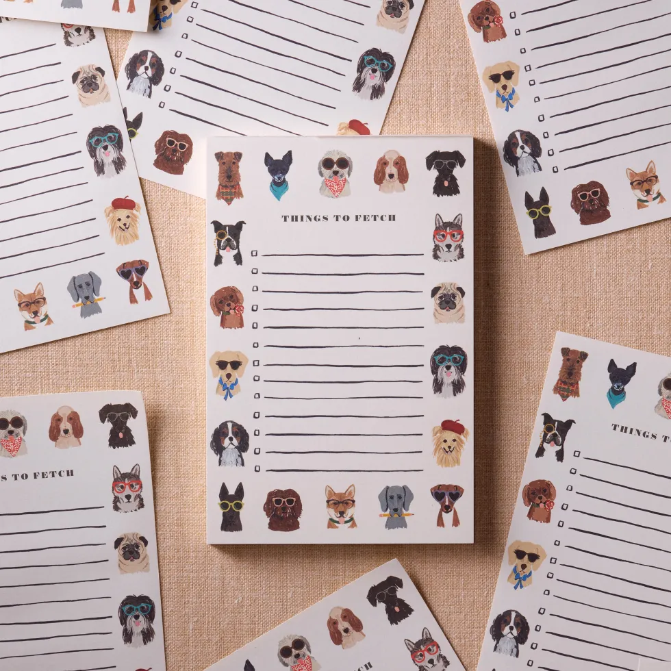 Bloc de notas Dog Days - Rifle Paper co.