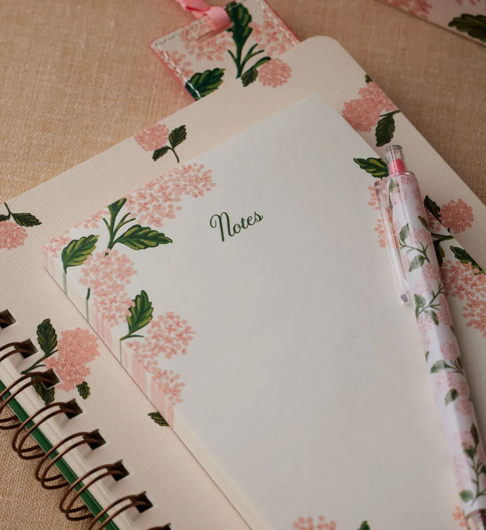 Bloc de notas Pink Hydrangea - Rifle Paper co.