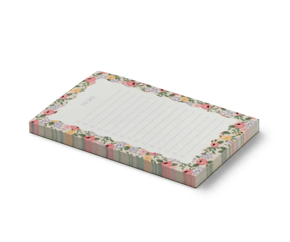 Bloc de notas Rosa - Rifle Paper co.
