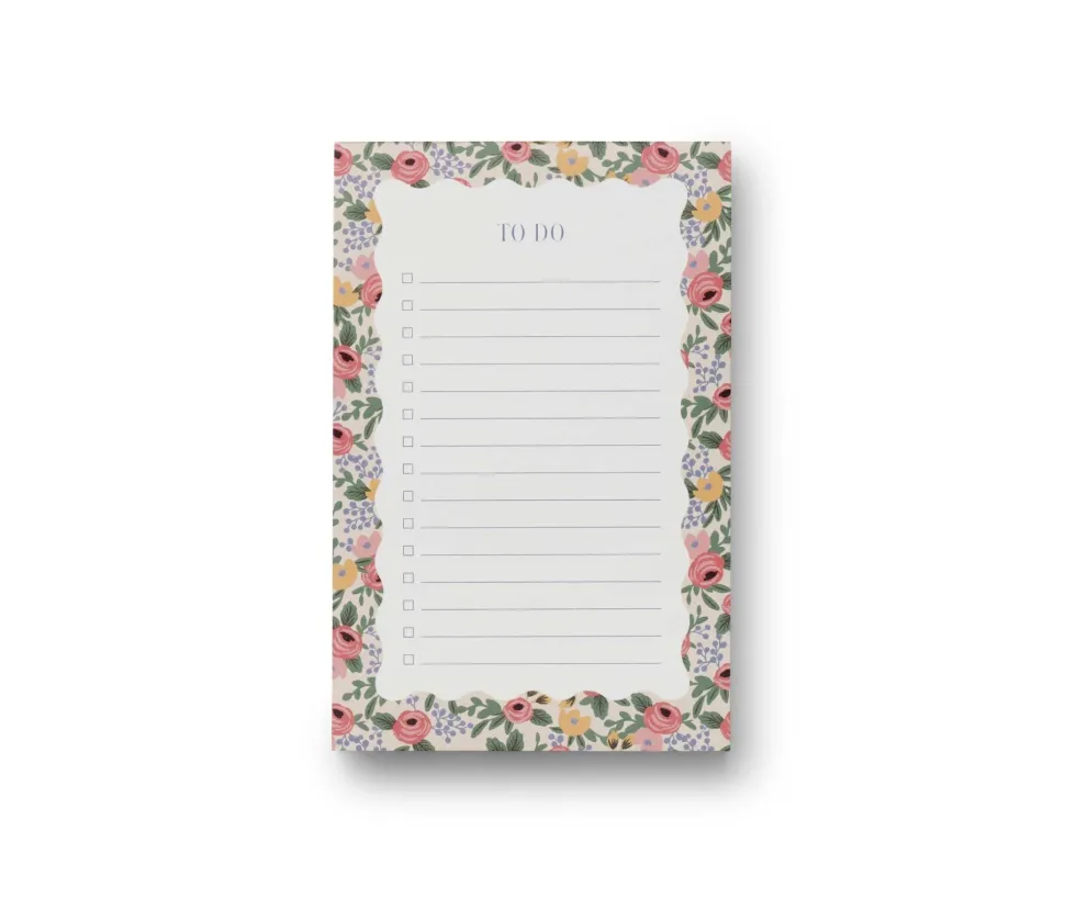Bloc de notas Rosa - Rifle Paper co.