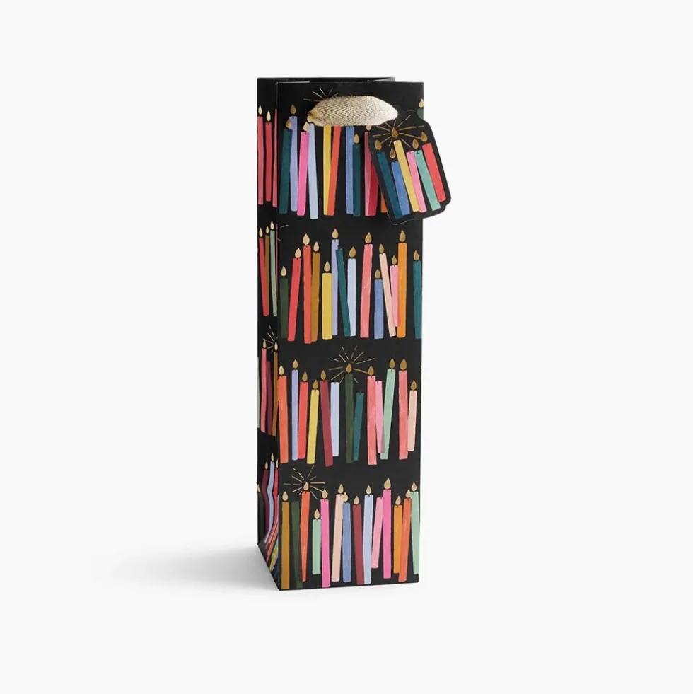 Bolsa de papel regalo Velas