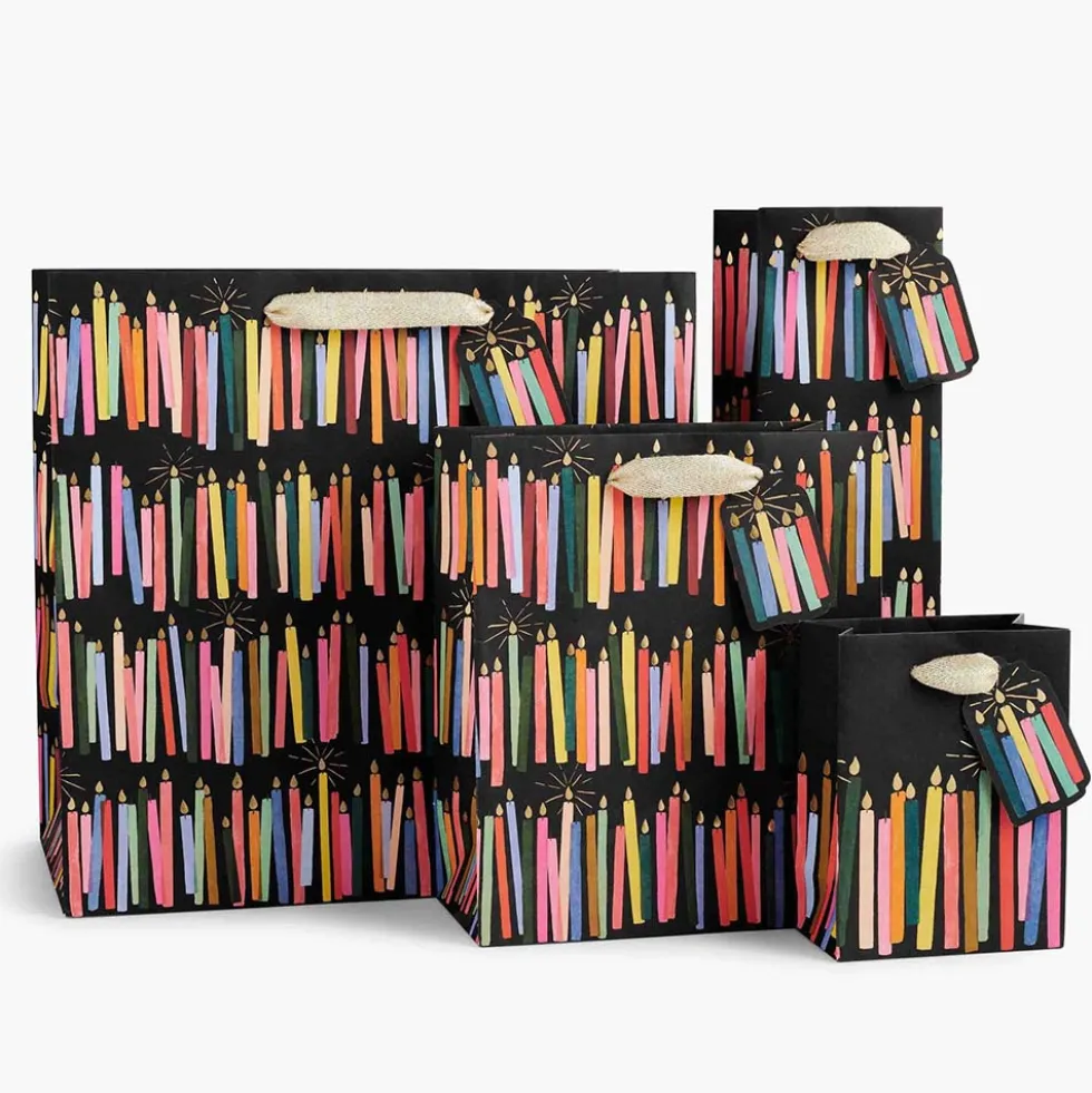 Bolsa de papel regalo Velas