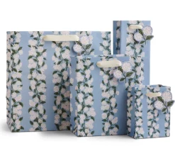 Bolsa de regalo de papel Hydrangea