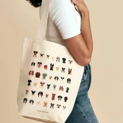 Bolsa de tela (tote bag) - Dog Days - Rifle Paper