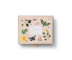 Caja con 8 tarjetas postales de Agradecimiento - Curio- Rifle Paper Co