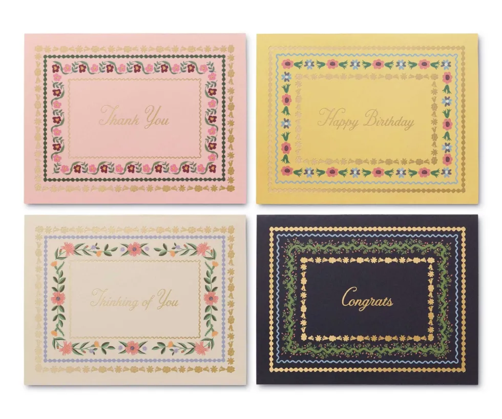Caja con 8 tarjetas postales - Wildwood - Rifle Paper Co