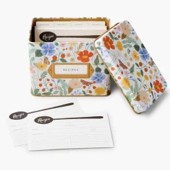Caja de recetas Strawberry Fields Recipe Tin