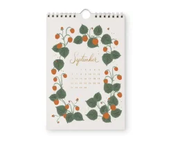 Calendario de pared 2026 - Strawberry Fields - Rifle Paper