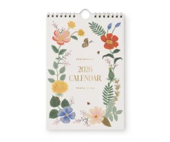 Calendario de pared 2026 - Strawberry Fields - Rifle Paper