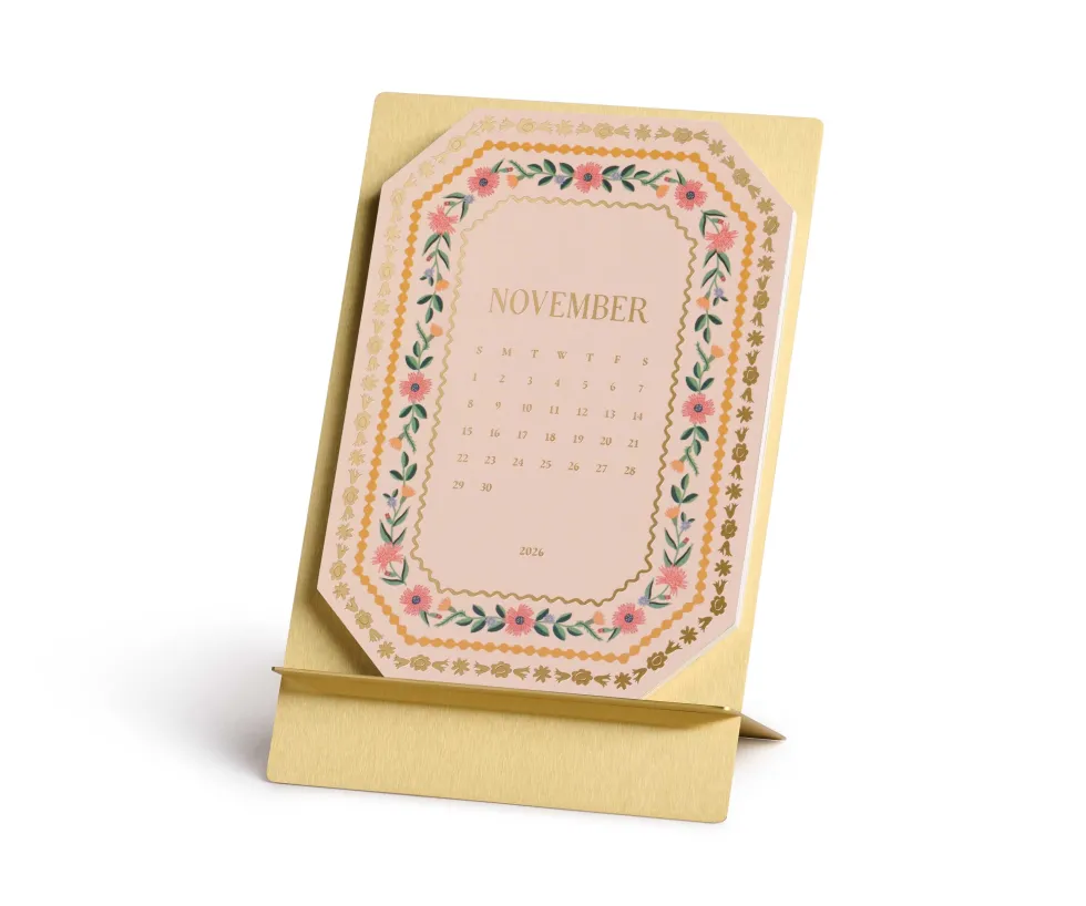 Calendario de sobremesa 2026 - Wildwood - Rifle Paper