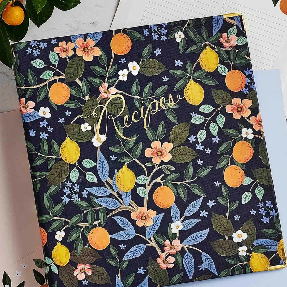Carpeta anillas Recetario - Citrus Grove - Rifle Paper Co.