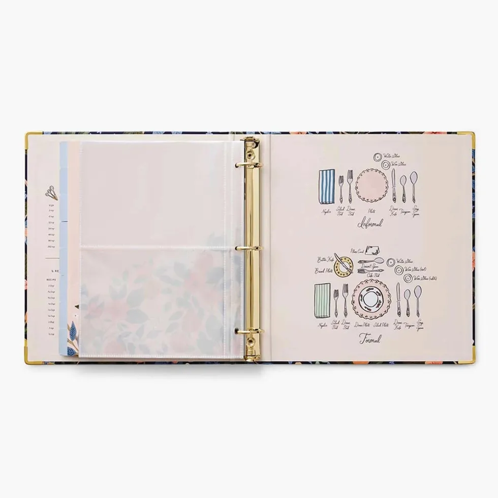 Carpeta anillas Recetario - Citrus Grove - Rifle Paper Co.