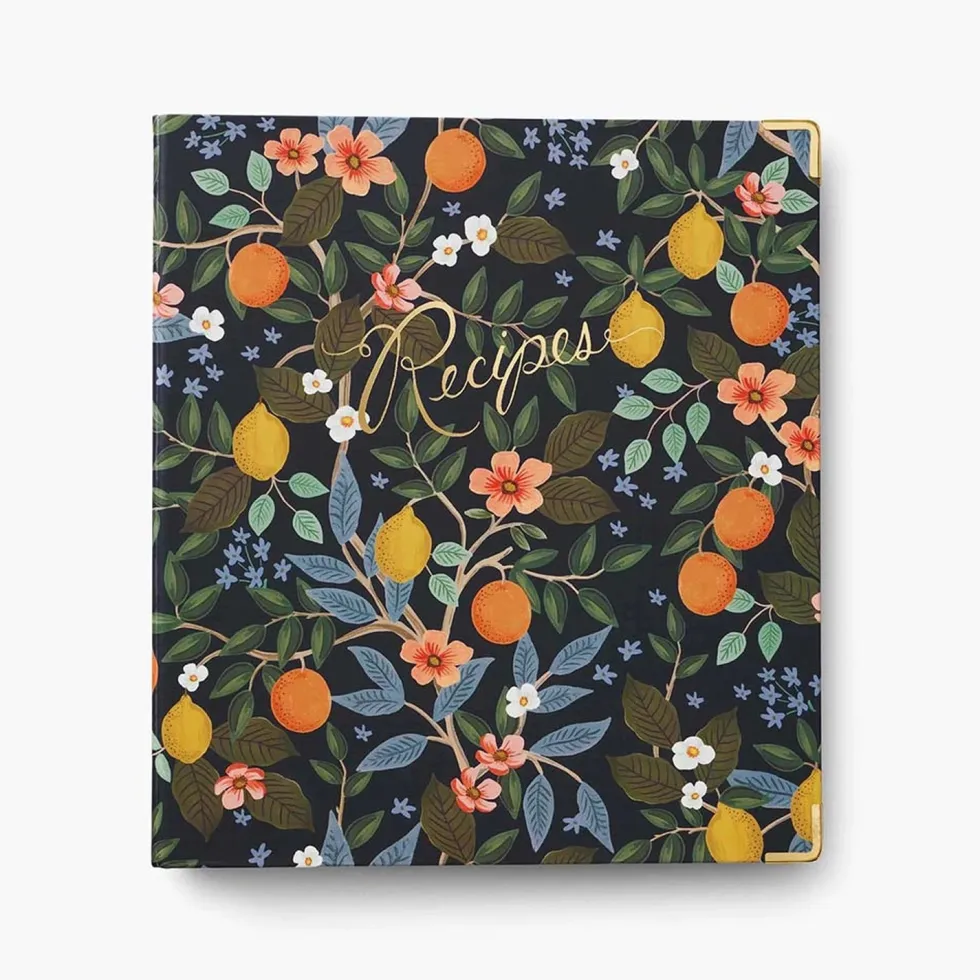 Carpeta anillas Recetario - Citrus Grove - Rifle Paper Co.