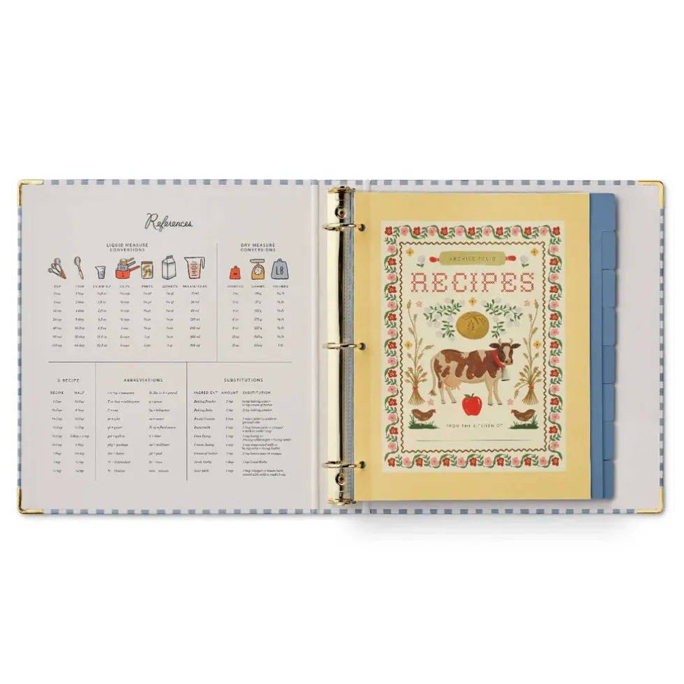 Carpeta anillas Recetario - Home Sweet Home - Rifle Paper Co.
