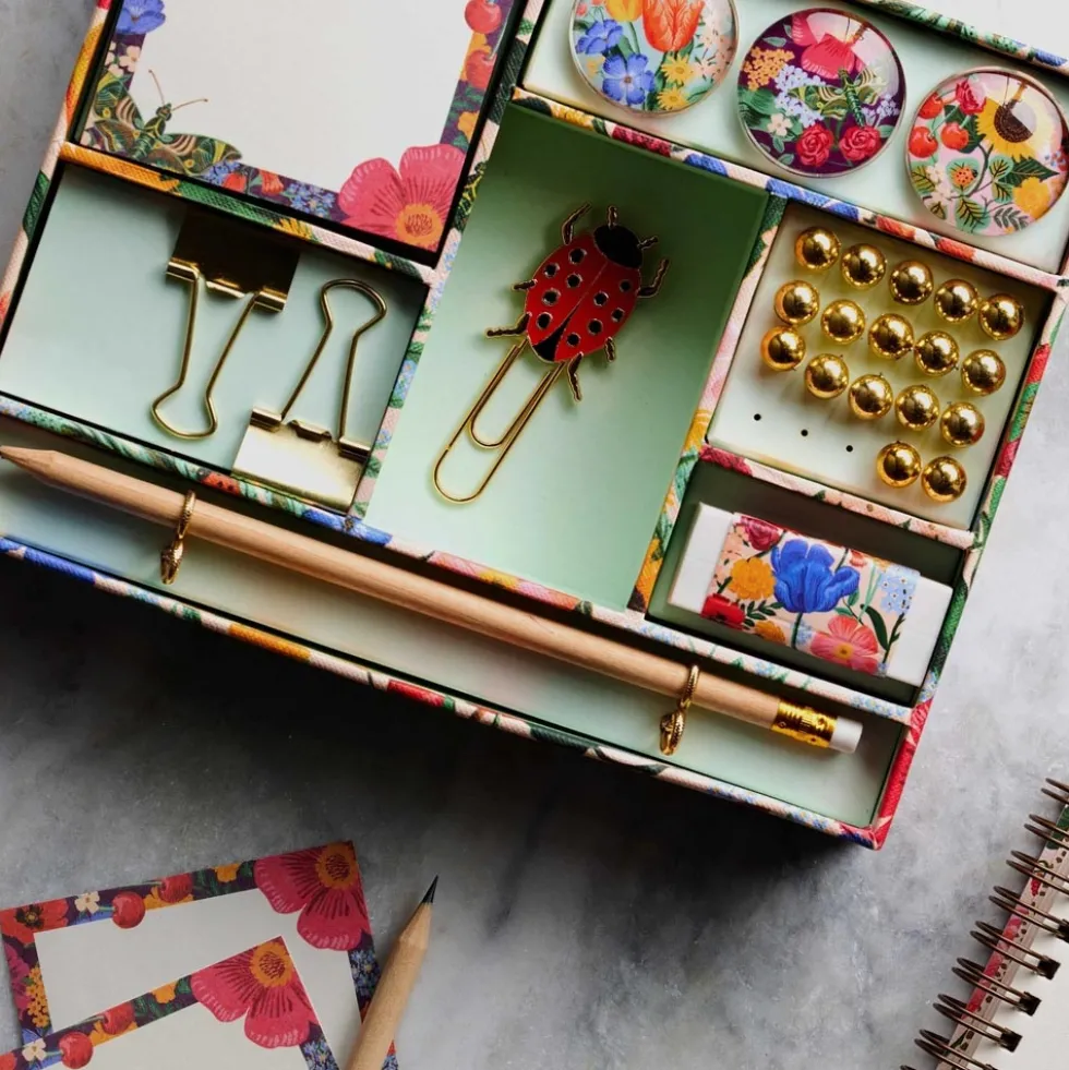 Complementos Escritorio Garden Party Tackle Box - Rifle Paper Co
