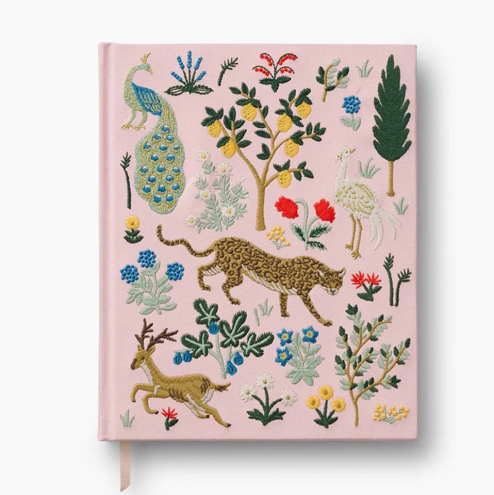 Cuaderno de bocetos bordado Menagerie - Rifle Paper Co.