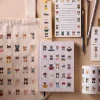 Diario personal bordado Gatos - Rifle Paper