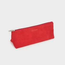 Estuche triangular ante