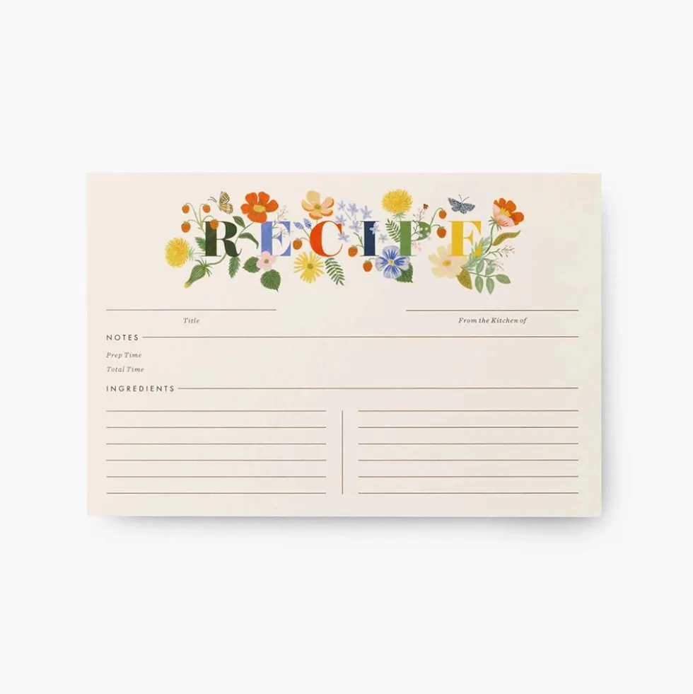Fichas de Recetas Mayfair - Rifle Paper Co.
