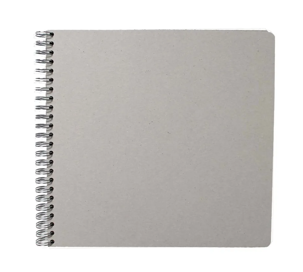 Álbum cartón gris wyro cuadrado grande