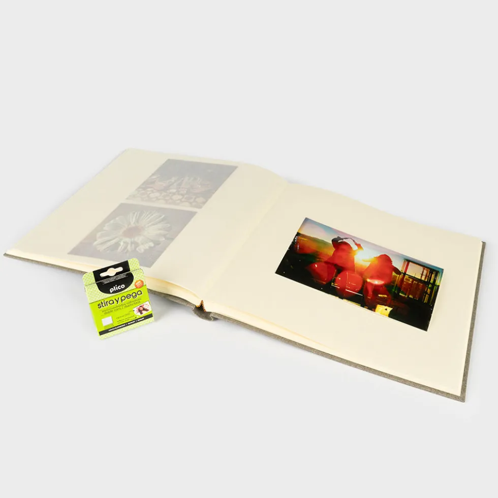 Álbum de fotos 35x35 cuadrado interior ivory