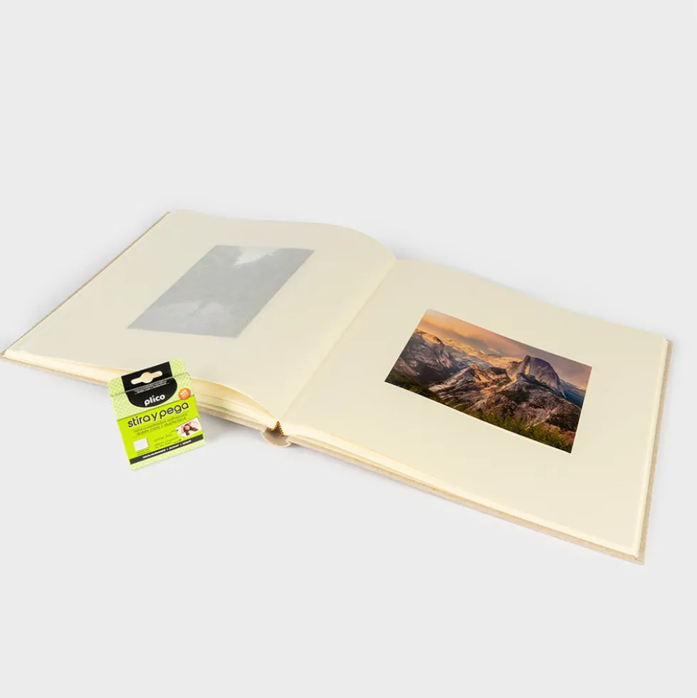 Álbum de fotos 35x35 cuadrado interior ivory