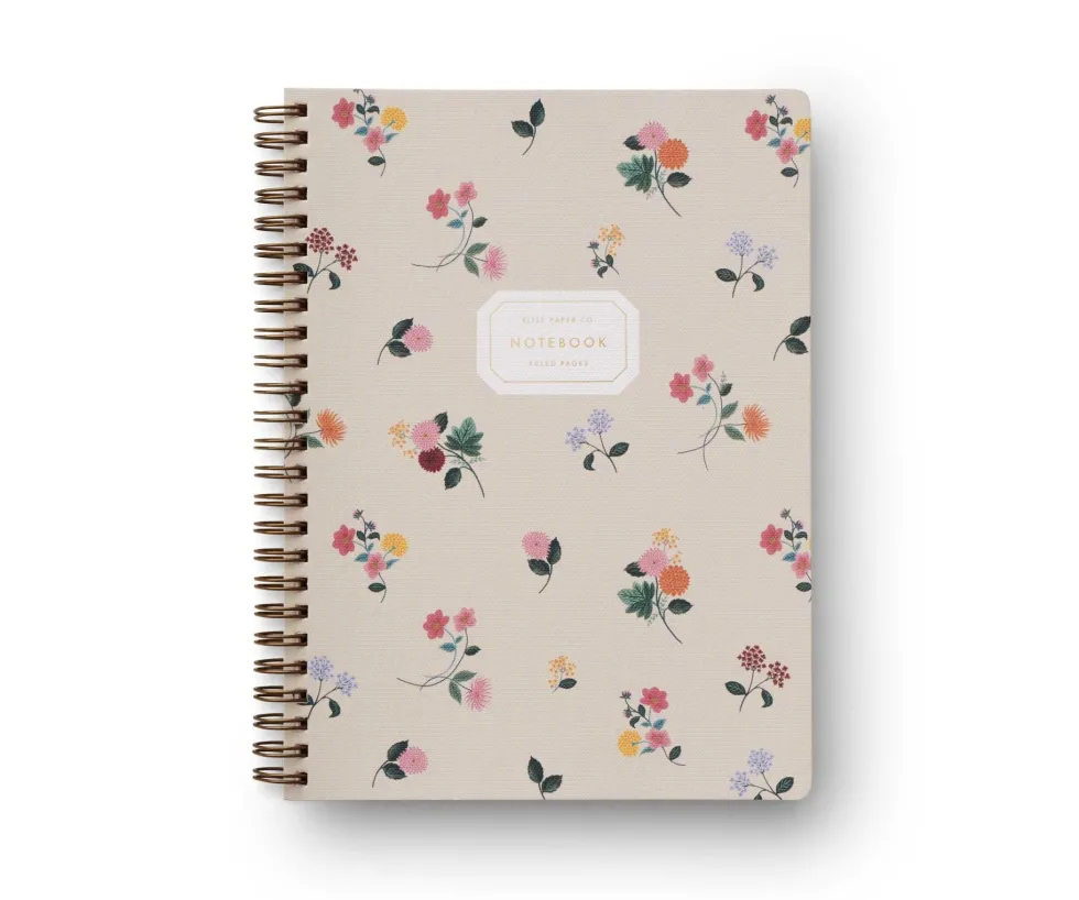 Libreta Ditsy Dahlia Espiral - Rifle Paper Co