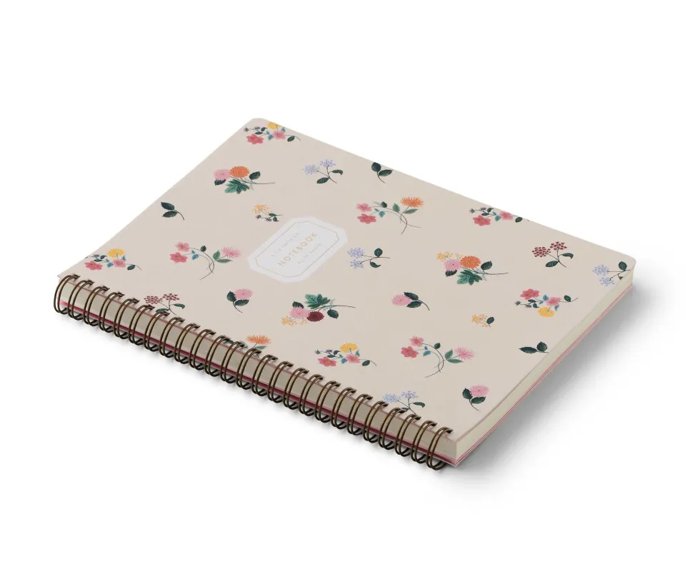 Libreta Ditsy Dahlia Espiral - Rifle Paper Co