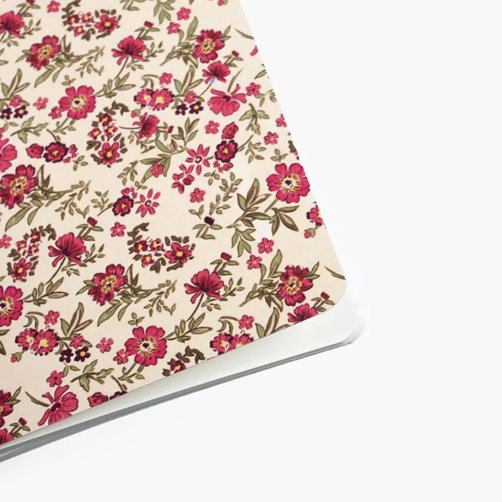 Libreta Grapada A6 36 hojas - Floral Roses