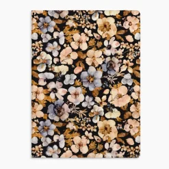 Libreta grapada 16hojas A4 Pressed Flowers Dark