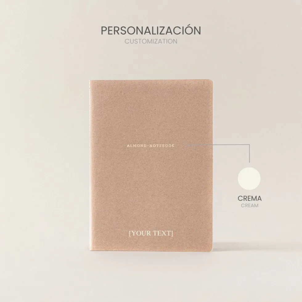 Libreta Orgánica A5 · Almond