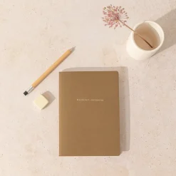 Libreta Orgánica A5 · Hazelnut