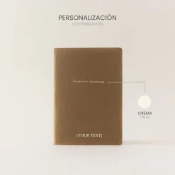 Libreta Orgánica A5 · Hazelnut