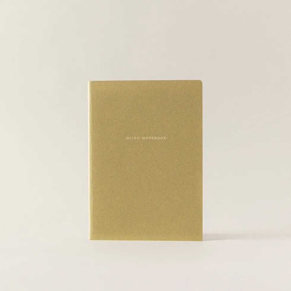 Libreta Orgánica A5 · Olive