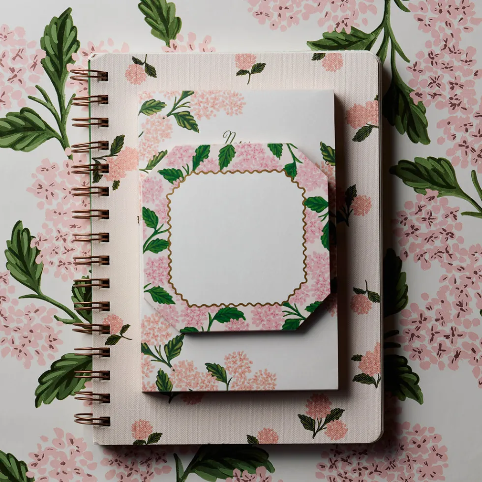 Libreta Spiral Pink Hydrangea - Rifle Paper Co