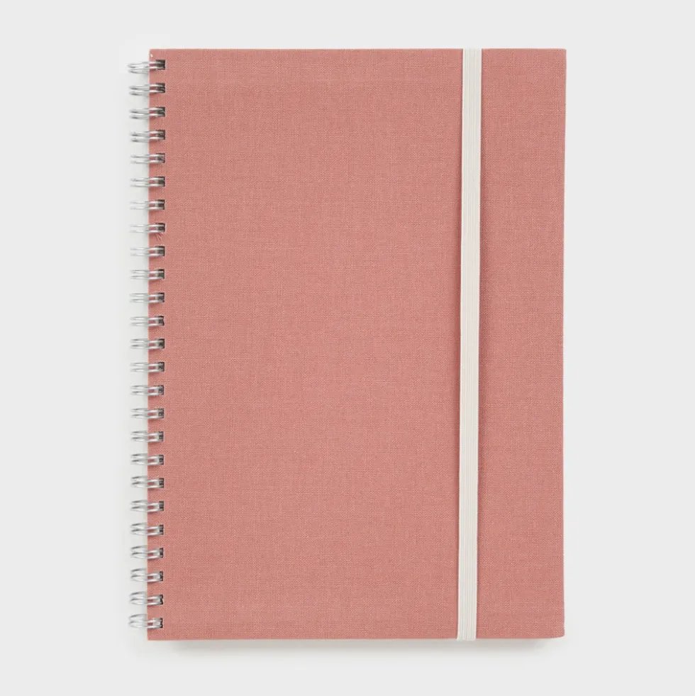 Libreta Tela Wyro A6 y A5 - Hojas Cuadriculadas