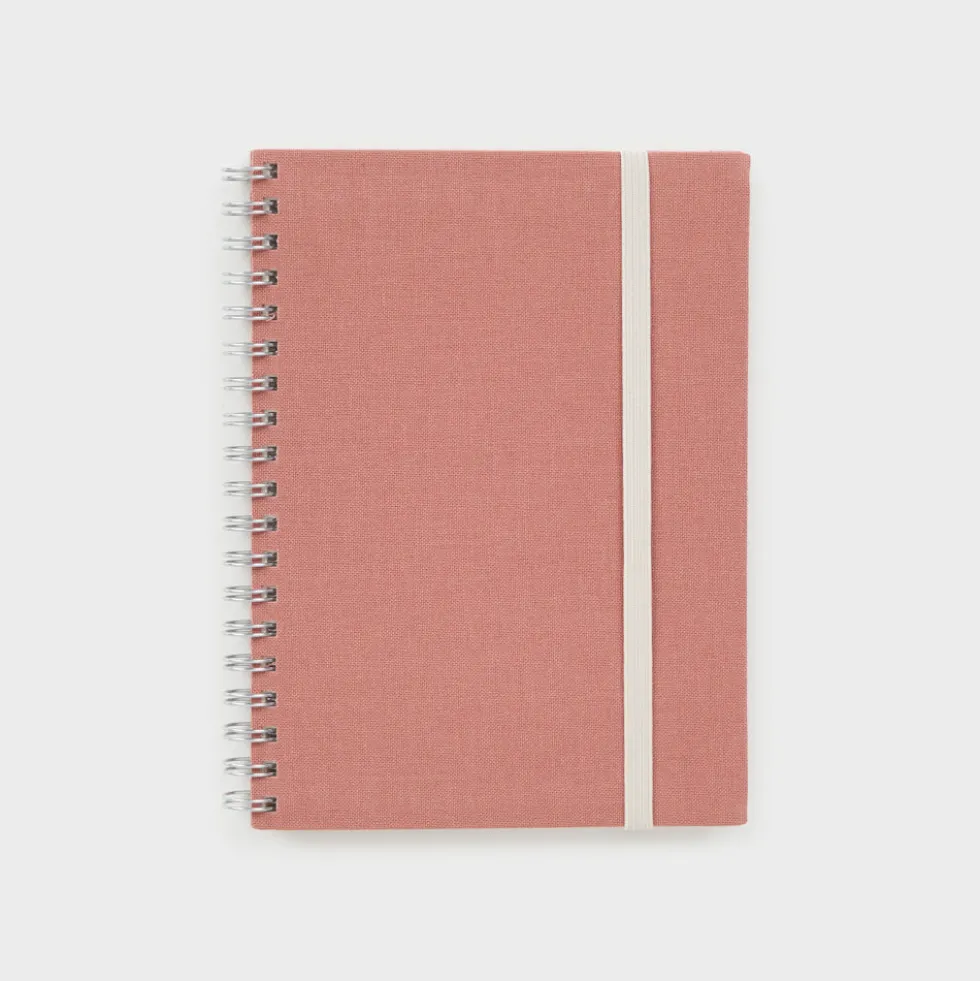 Libreta Tela Wyro A6 y A5 - Hojas Cuadriculadas