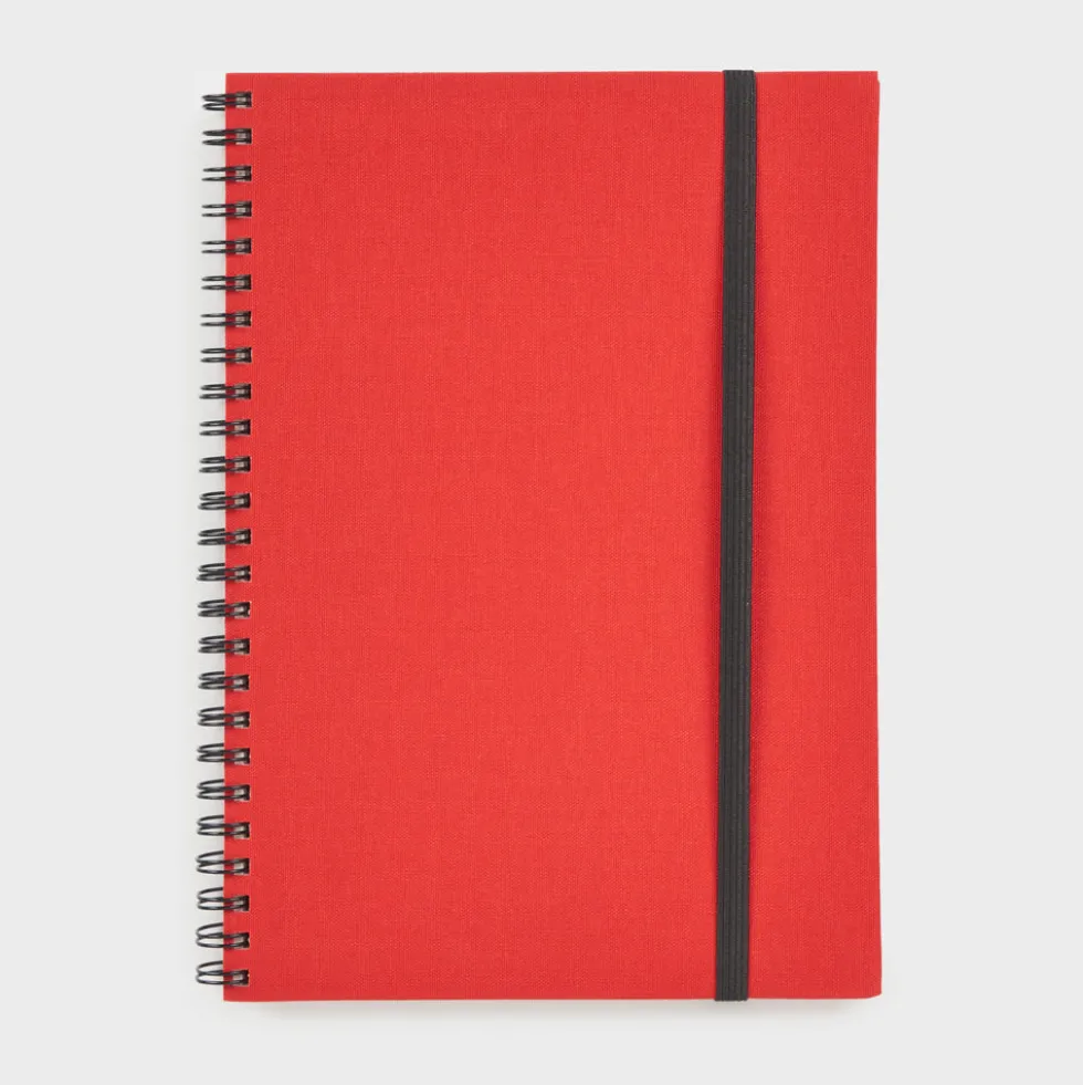 Libreta Tela Wyro A6 y A5 - Hojas Cuadriculadas