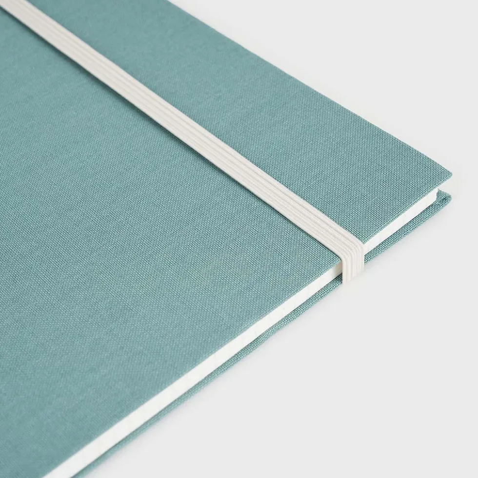 Libreta Tela Wyro A6 y A5 - Hojas Cuadriculadas